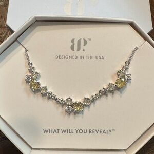 Stunning Silver and Yellow Necklace by BP